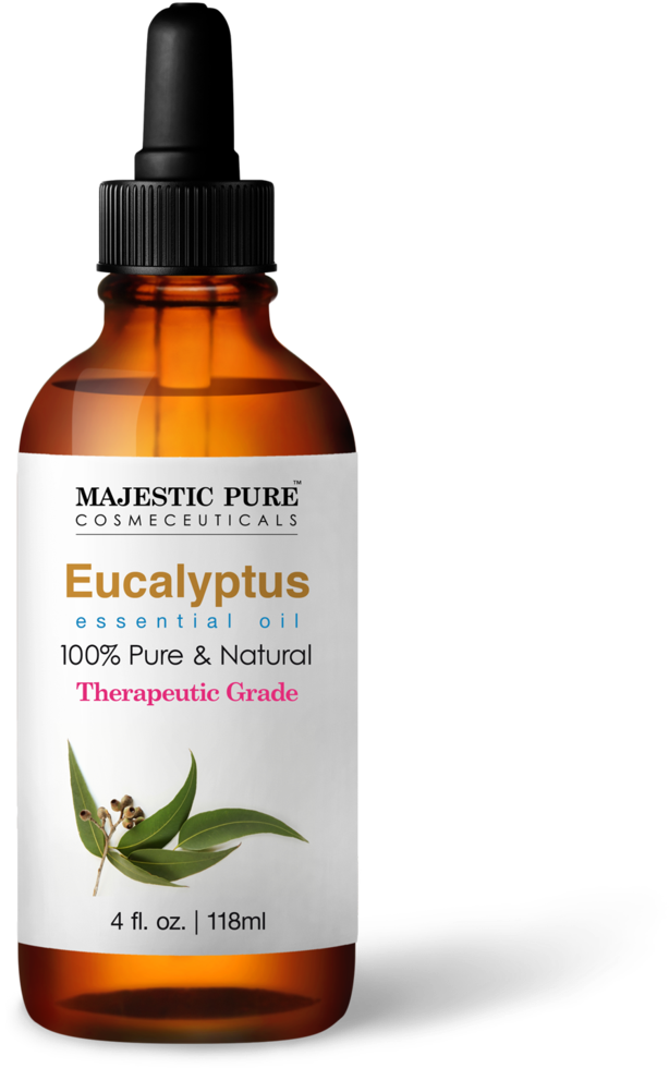 Eucalyptus Oil - Eucalyptus Majestic Pure Essential Oils (1024x1024), Png Download