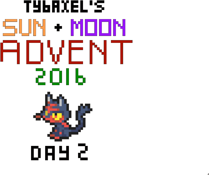 “ Pokemon Sun Moon Shiny Advent Calendar 2016 Day - Graphic Design (895x585), Png Download