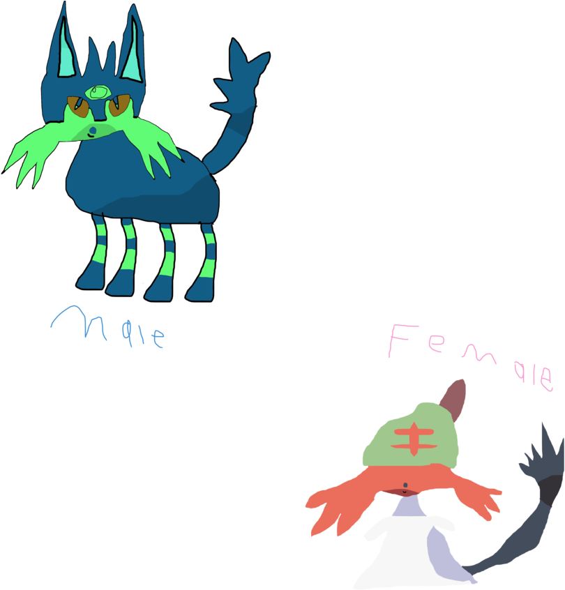 Shiny Delta Litten - Cartoon (894x894), Png Download