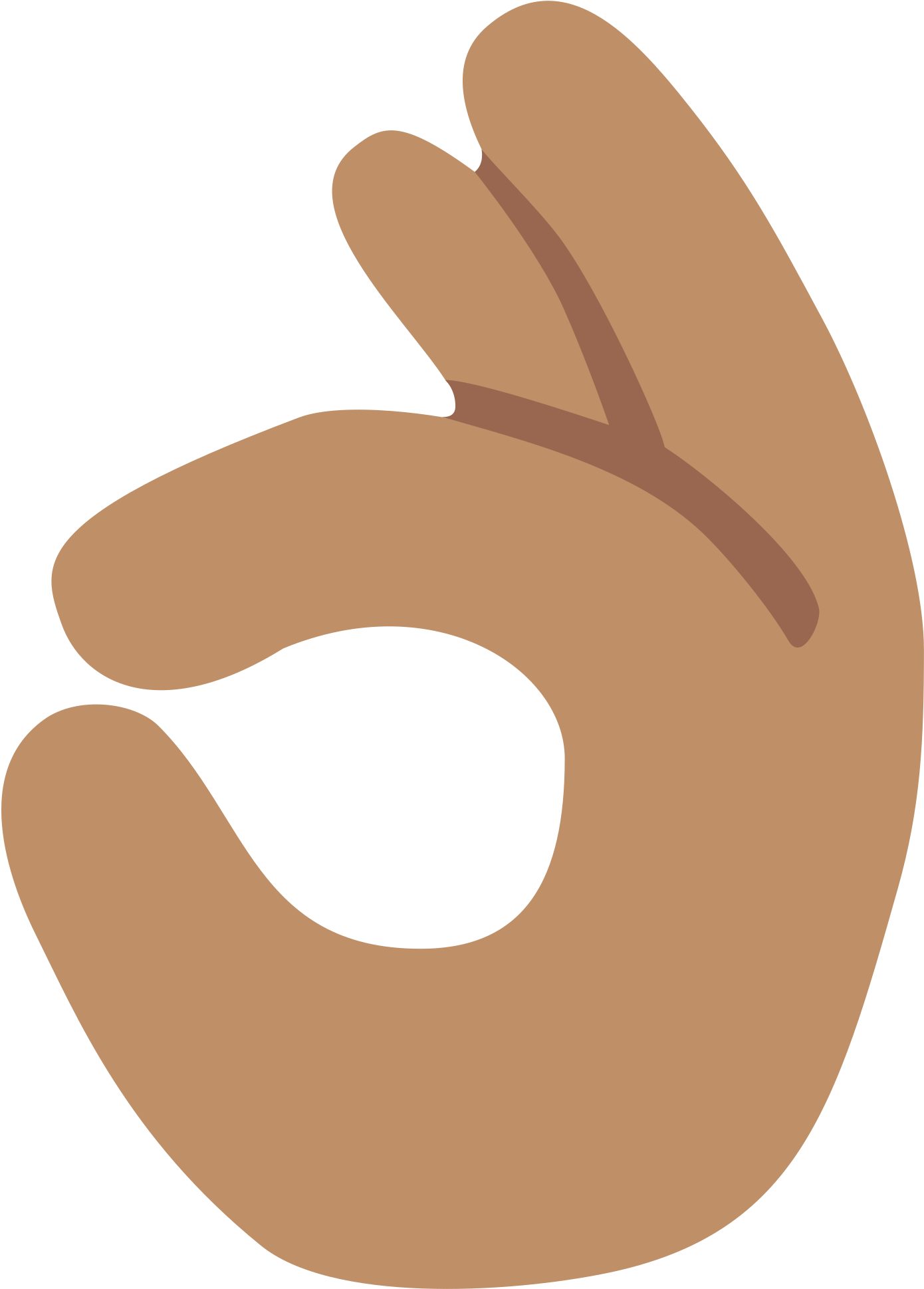 Open - Ok Emoji (2000x2000), Png Download
