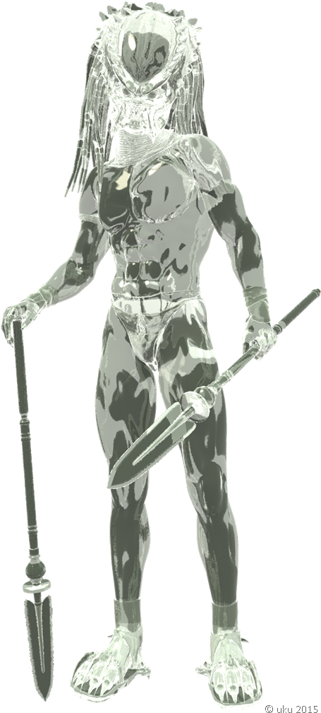 Predator Fanart By Ukuli - Fan Art (461x1024), Png Download