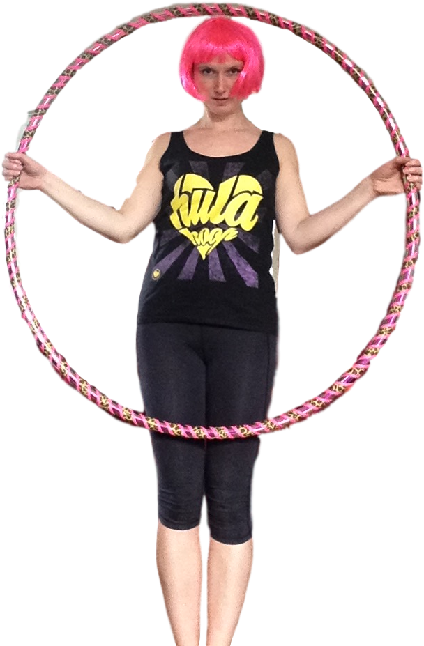 Hula Heart Black - Hula Hoop (960x1280), Png Download