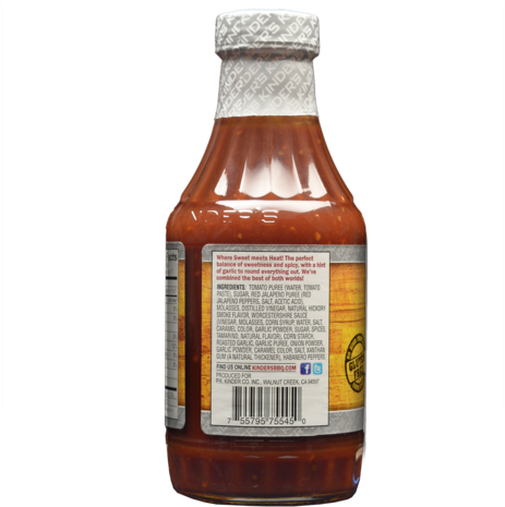 Kinder's Sweet Sriracha Bbq Sauce - Kinder's (480x480), Png Download