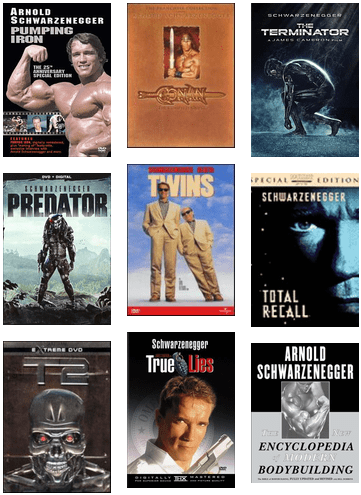 Best Of Arnold Schwarzenegger - Pumping Iron (436x540), Png Download