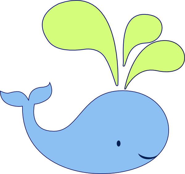 How To Set Use Light Blue Honeydew Whale Svg Vector (600x567), Png Download