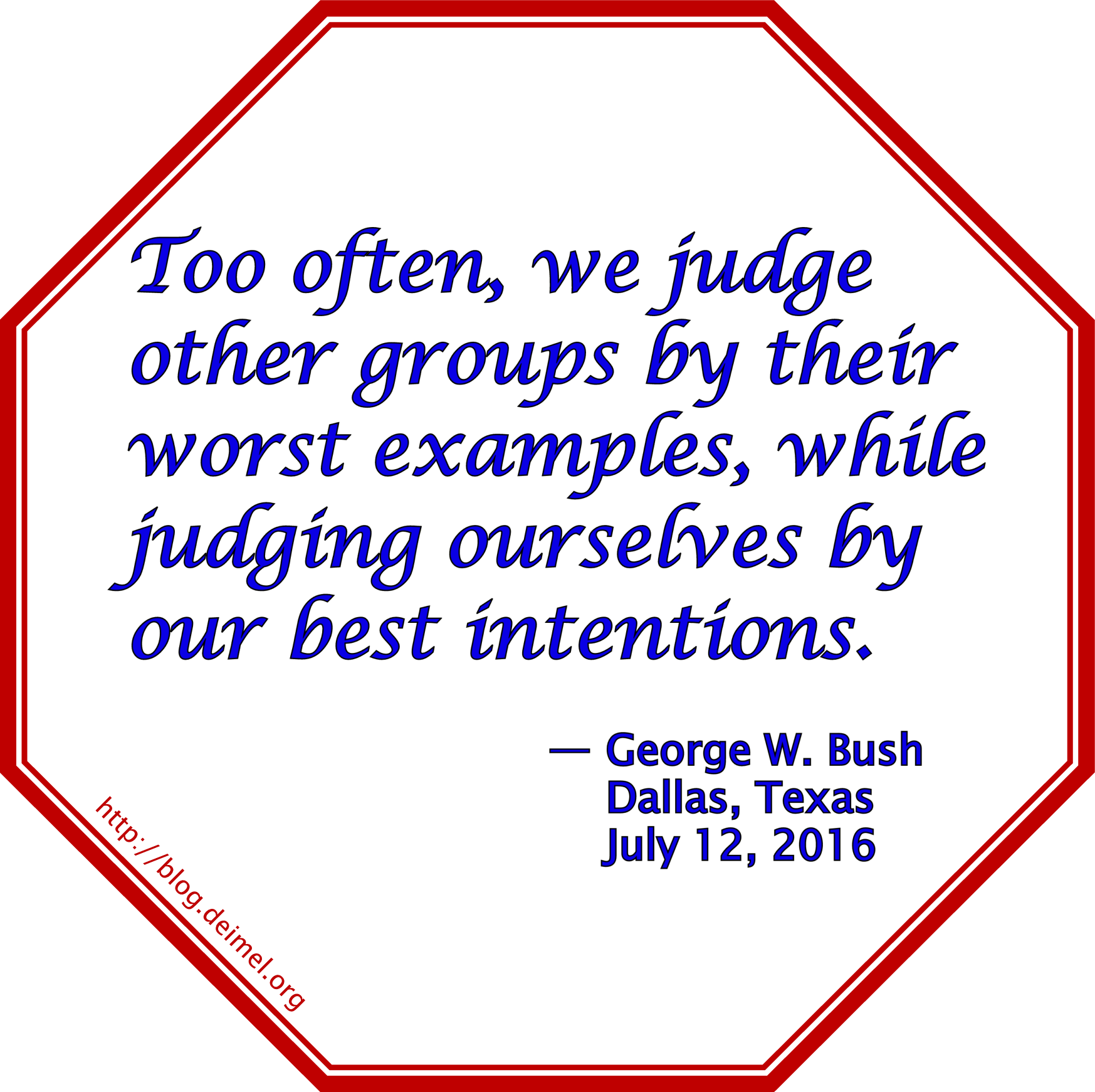 Too Often, We Judge Other Groups By Their Worst Examples, - I'm More Than Just A Piece (1747x1741), Png Download