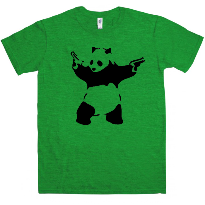 Banksy Kick Ass Panda T-shirt - Panda Hoodies For Girls (700x700), Png Download