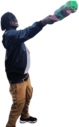 Png Transparent Chief Keef Look At His Fucking Gut - Png Of Chief Keef (327x524), Png Download