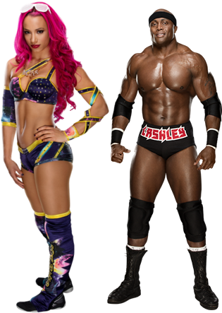 Sasha Banks & Bobby Lashley - Wwe Bobby Lashley Png (329x449), Png Download