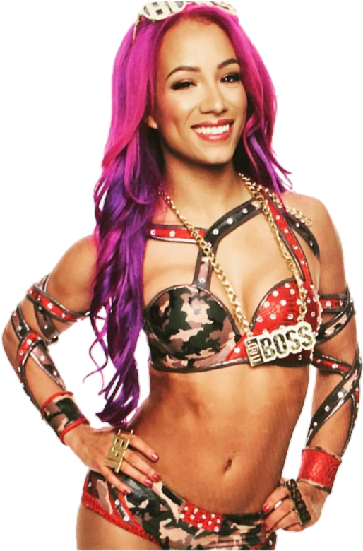 Wwediva Sashabanks Mercedes Wwe Raw Raw Theboss Legitbo - Sasha Banks Attire 2017 (550x782), Png Download