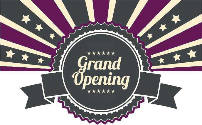 Grand Opening Celebration - Grand Opening Vector Png (688x425), Png Download
