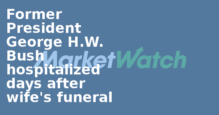 Former President George H - Graphics (714x374), Png Download