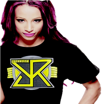 Sasha Banks Render3 Helpof Luchalita By Algjordan1 - Sasha Banks (351x350), Png Download
