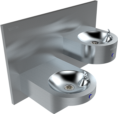 Dado Round Double Drinking Fountain - Drinking Fountain (500x500), Png Download