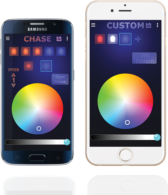 The Custom Oelo App Offers Limitless Lighting Settings - Lighting (609x735), Png Download