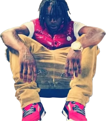 Chief Keef Glo Gang - Chief Keef (350x400), Png Download