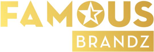 Famous Brandz Logo (600x235), Png Download
