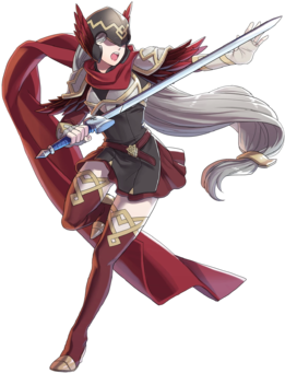 Sword Flier - Fire Emblem Heroes Sword (340x388), Png Download
