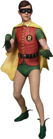 Batman 1966 Tv Series Robin Maquette Statue (605x605), Png Download
