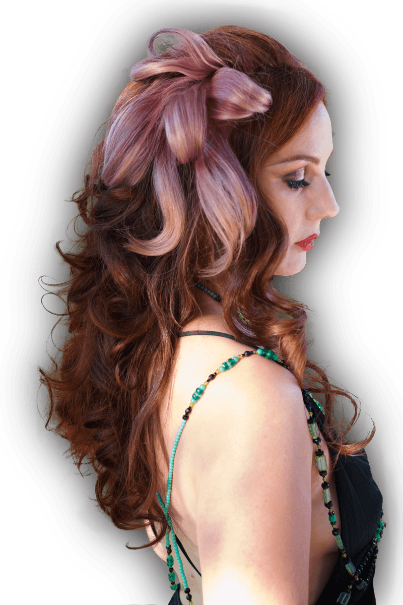 Home Page Girl Mask - Lace Wig (800x1200), Png Download