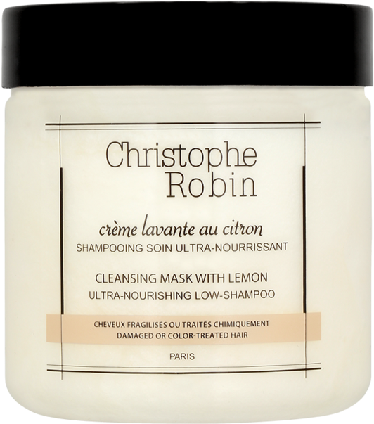 Cleansing Mask With Lemon - Christophe Robin Purifying Shampoo With Jujube Bark (683x1024), Png Download