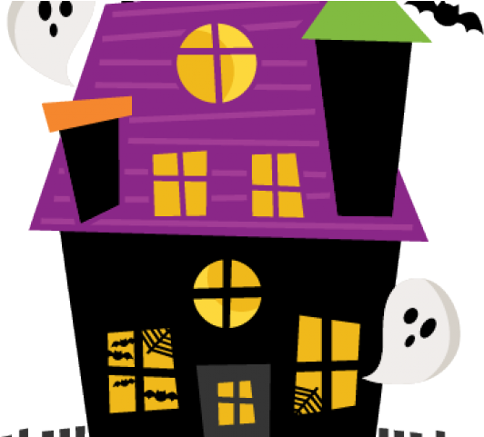 Haunted House Clipart - Halloween (640x480), Png Download