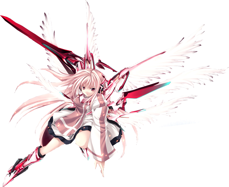 Posted Image - Sword Fighter Anime Girl (933x762), Png Download