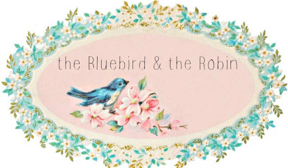 The Bluebird & The Robin - Shabby Blog (600x367), Png Download