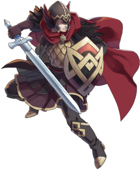 Sword Fighter - Fire Emblem Fighter (340x388), Png Download