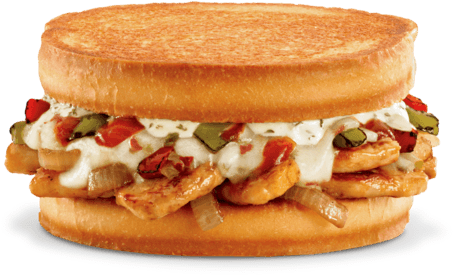 Jack In The Box Fajita Ranch Melt - Fajita (640x460), Png Download