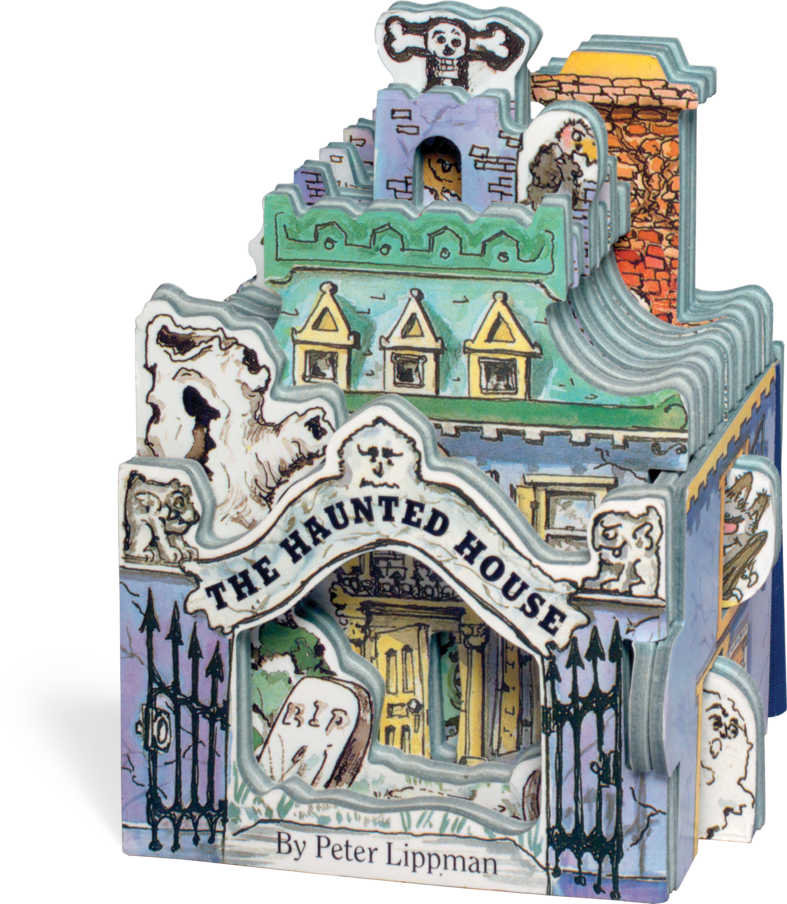 The Haunted House - Haunted House By Peter Lippman (2844x3018), Png Download