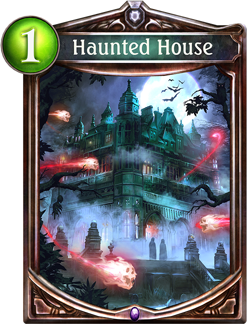 シャドウ バース 幽霊 屋敷 (536x698), Png Download