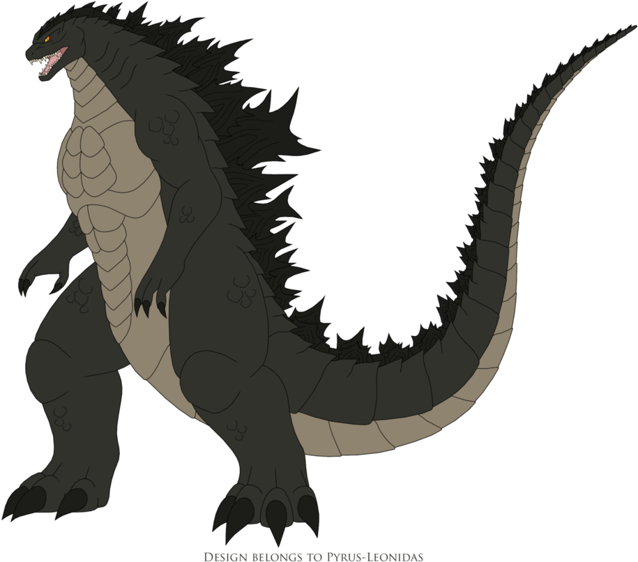 Godzilla 2019 By Pyrus-leonidas - Godzilla 2019 Pyrus Leonidas (959x833), Png Download