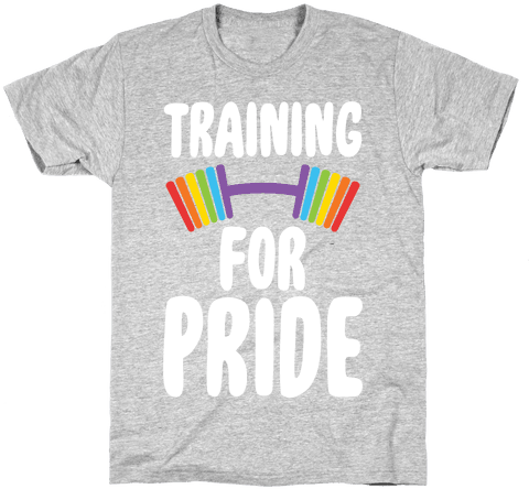 Training For Pride Mens T-shirt - Shirts For Army Girlfriends (484x484), Png Download