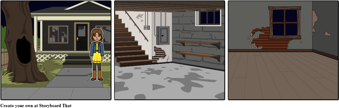 Haunted House - Floor (1164x385), Png Download