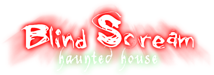 Blind Scream Haunted House - Blind Scream (696x240), Png Download