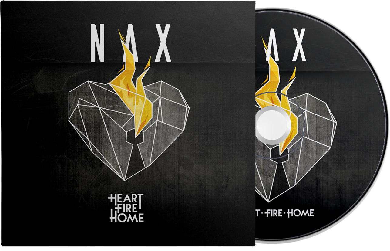 'heart Fire Home' - Heart Fire Home Cd (1622x834), Png Download