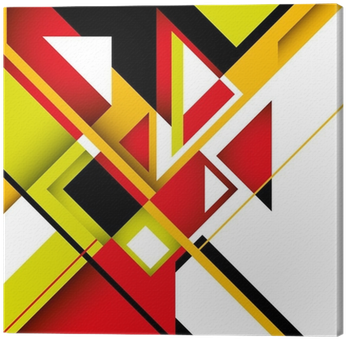 Colorful Graphic With Geometric Abstract Shapes - Imagenes Abstractas Geometricas (400x400), Png Download