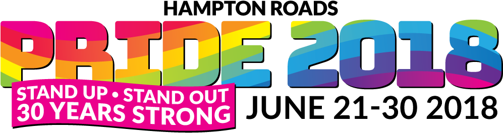 Hampton Roads Pride 2018 Is A Series Of Special Events - Hampton Roads Pride 2018 (1054x300), Png Download
