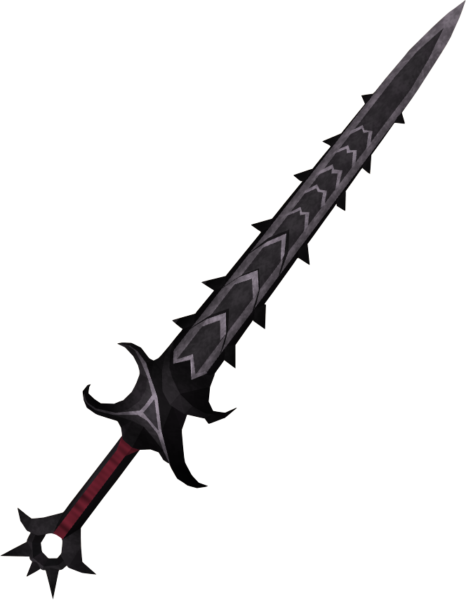 Devil Tail Font - Devil Swords (664x855), Png Download