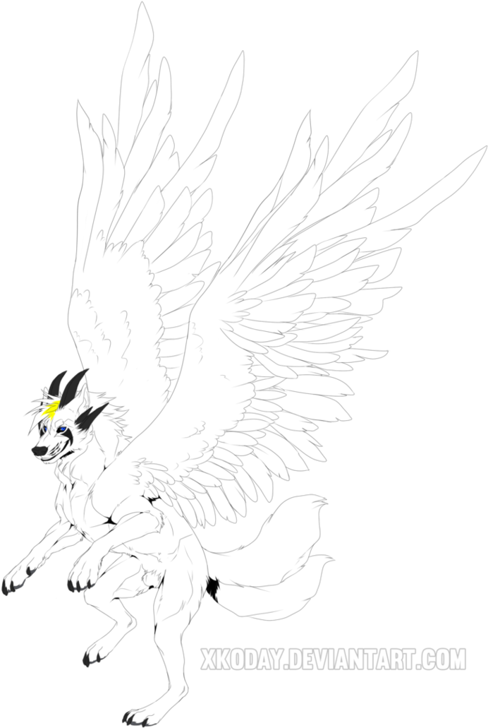 [comm] Angar Demon By Xkoday - Sketch (765x1043), Png Download