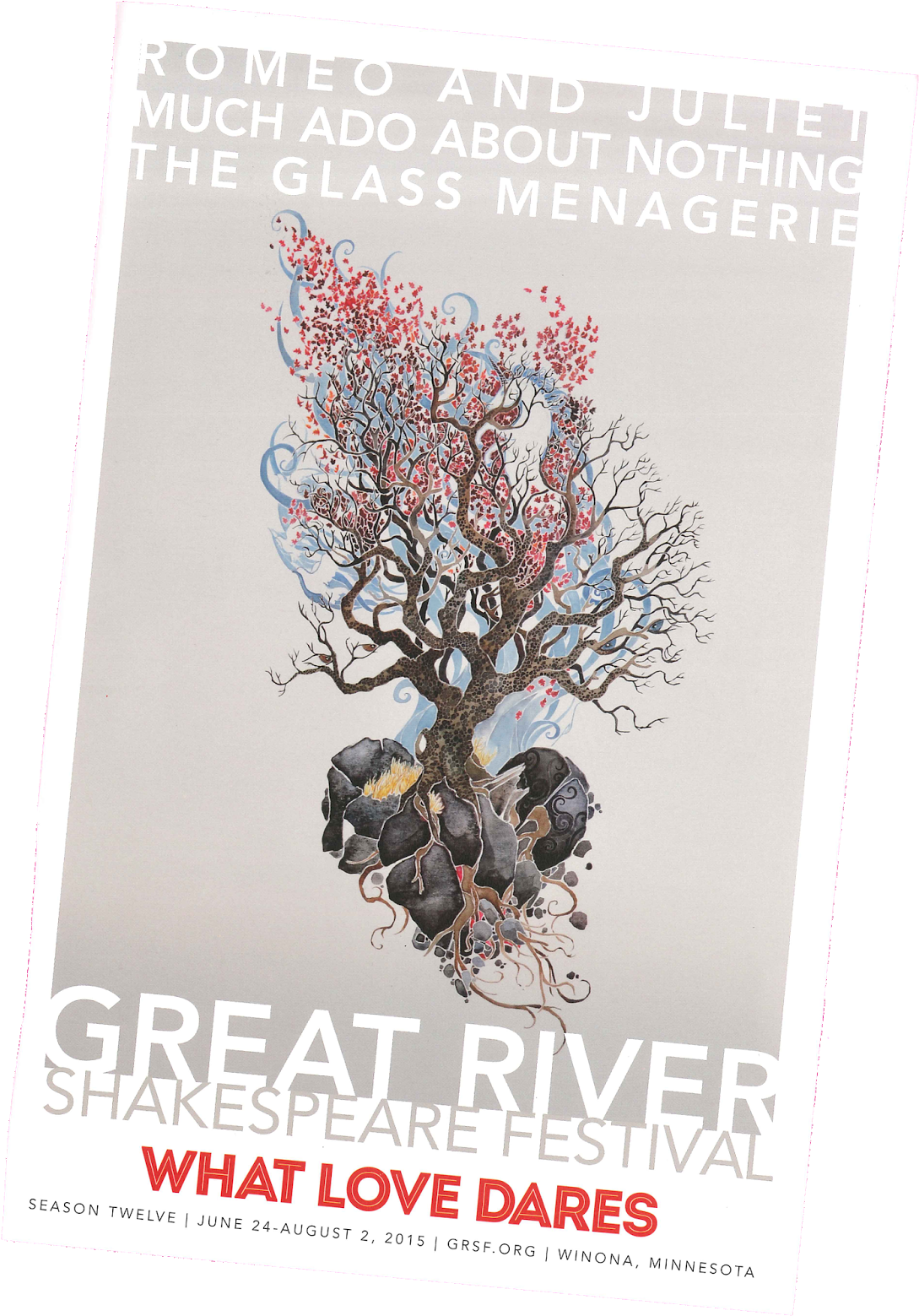 Tremendous Shakespeare At The Great River Shakespeare - Poster (1142x1600), Png Download