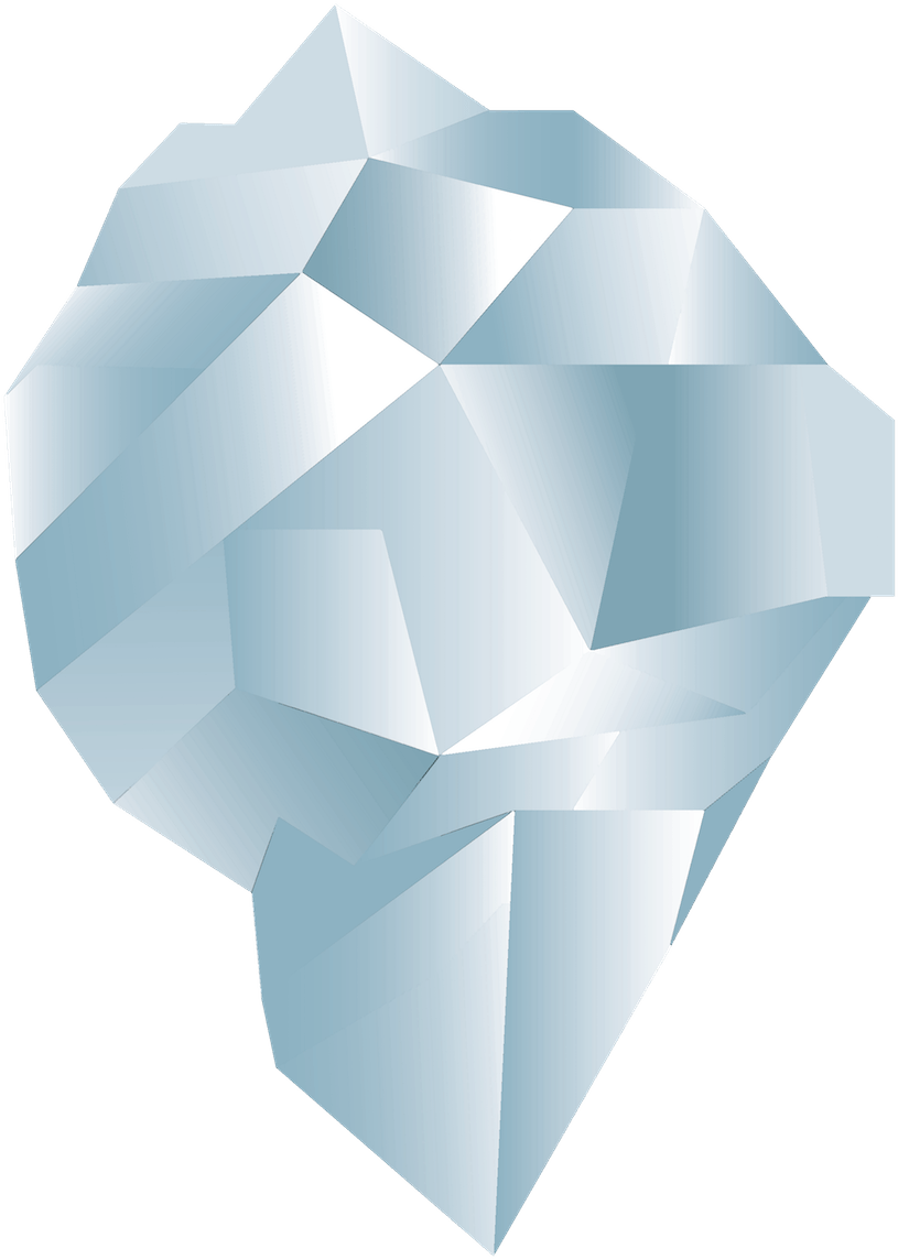 Image Iceberg - Recruitment (822x1155), Png Download