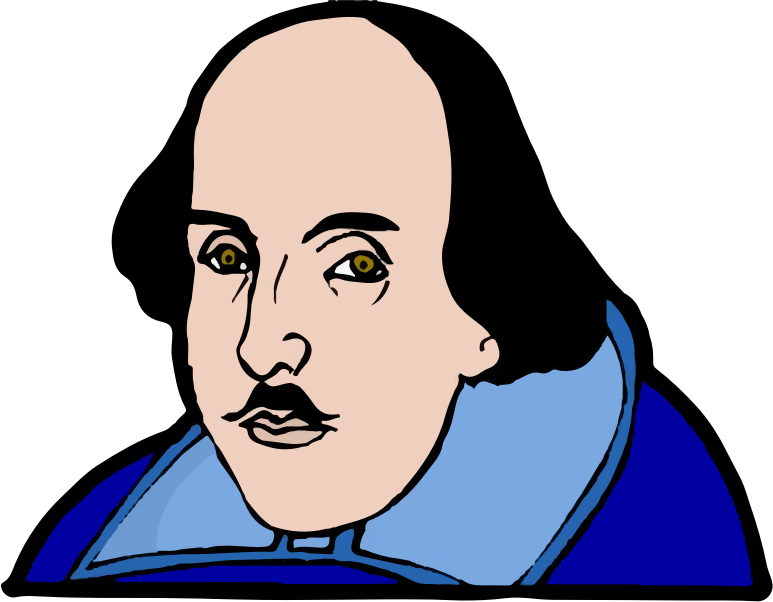 Medium Image - William Shakespeare Png Gif (773x602), Png Download
