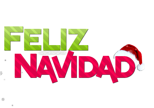 Navidad Vector Feliz - Feliz Navidad Texto (500x500), Png Download