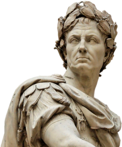 Julius Caesar Statue Png (546x530), Png Download