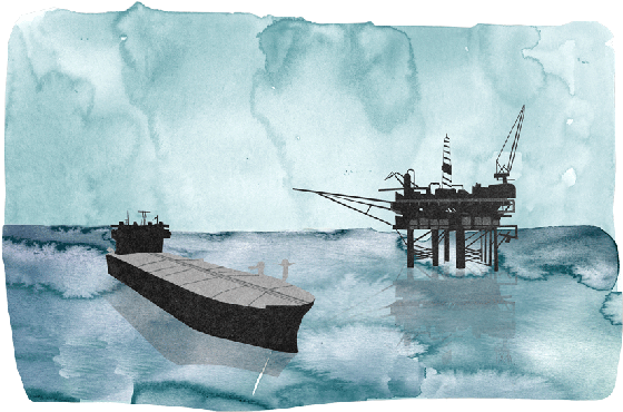 Settore Operazioni Marine - Painting (580x378), Png Download