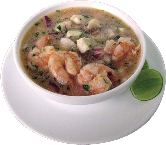 2402069 / - Ceviche De Camaron Png (640x600), Png Download