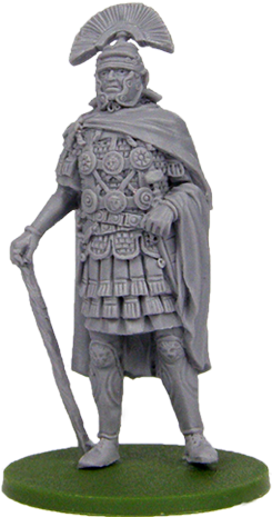 Centurion - Roman Soldier Resin Figure (360x550), Png Download