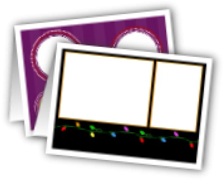 Feliz Navidad Greeting Card (500x560), Png Download